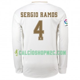 Real Madrid Sergio Ramos 4 Maglia Prima 2019/2020 Manica Lunga